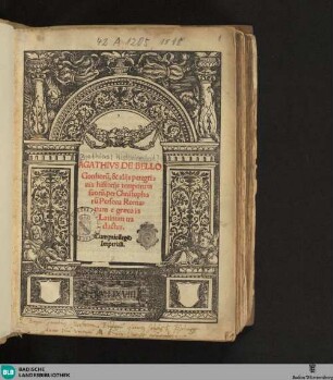 Agathyus de bello Gotthorum et aliis peregrinis historiis