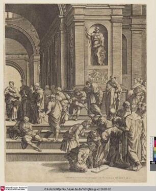[St. Paul dans l'école d'Athènes; Die Schule von Athen]