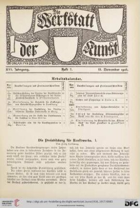 16: Die Preisbildung für Kunstwerke, [1]