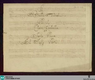 6 Deutsche Tänze - Don Mus.Ms. 1532 : cemb