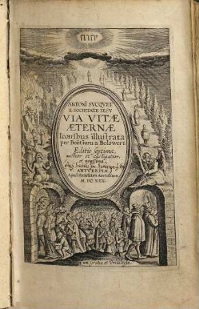 Antoni Svcqvet E Societate Iesv Via Vitae Aeternae