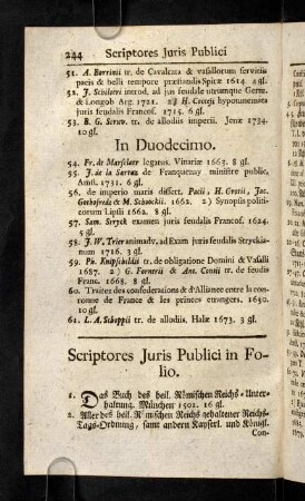 244-274, Scriptores Juris Publici. Deductiones.