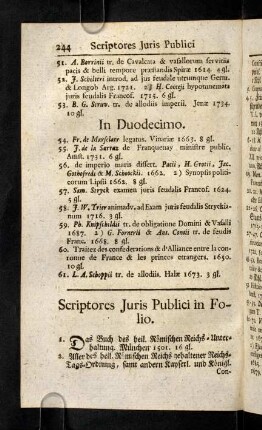 244-274, Scriptores Juris Publici. Deductiones.