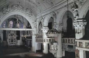 Typologische Darstellung von Szenen des Neuen Testaments