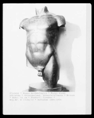 Torso eines Athleten