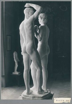 Mars und Venus I, 1939/40, Gips