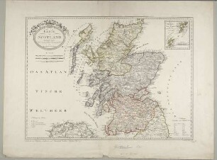 Karte von Scotland : nach Dorret