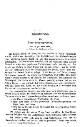 577-613, I. Originalaufsätze