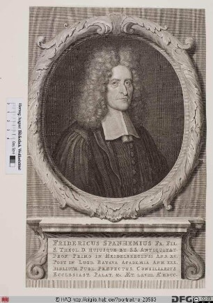 Bildnis Friedrich Spanheim d. J.