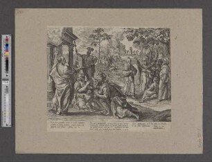 [St. Peter predigt in Caesarea]