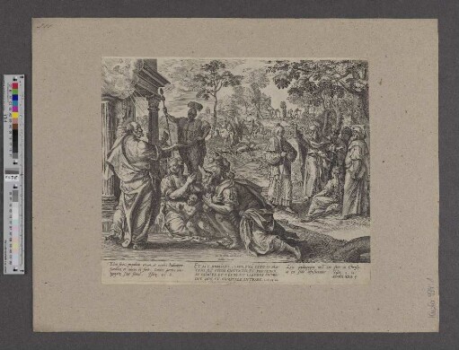 [St. Peter predigt in Caesarea]