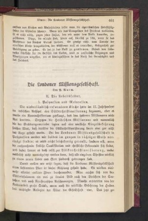 Die Londoner Missionsgesellschaft