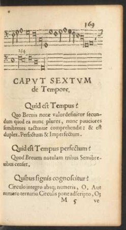 Caput Sextum de Tempore.