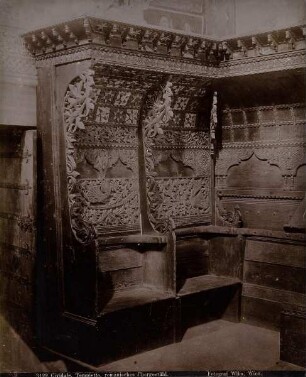 3122 Cividale, Tempietto, romanisches Chorgestühl