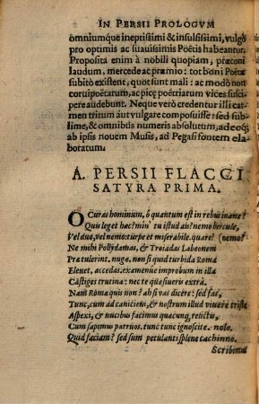 Nicodemi Frischlini in A. Persii Flacci satyras eruditae et elegantes paraphrases, quae vice commentarii esse possunt : opus longe utilissimum, tum scholis, tum academiis