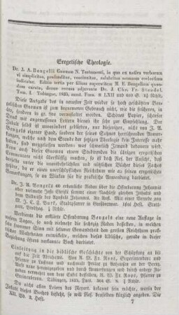 Exegetische Theologie