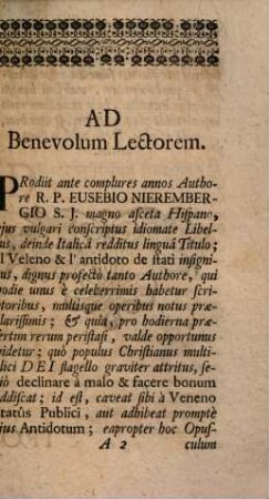 Venenum Et Desuper Antidotum Status Politici
