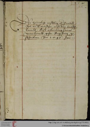 Heimliche Anschläge 1546