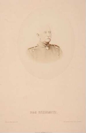Bildnis von Karl Friedrich von Steinmetz (1796-1877)