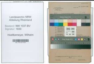 Entnazifizierung Wilhelm Hoeltkemeyer , geb. 05.11.1897 (Polier)
