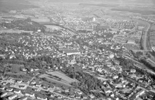 Emmendingen: Stadtbild, von Norden