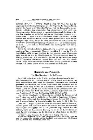 Clausewitz und Pestalozzi