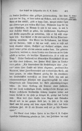 Das Urtheil der Zeitgenossen über C.A. Sachse.