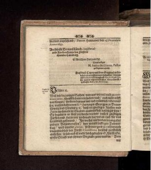 Copia citationis G: Schreiben der fürstl. Braunschw. Lüneb. Konsistorial- und Kirchenräte des Fürstentums Calenberg an Statius Buscher