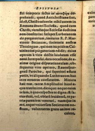 Sebastiani Heissii Tres quaestiones breviter discussae ad internoscendam Christi in terris ecclesiam