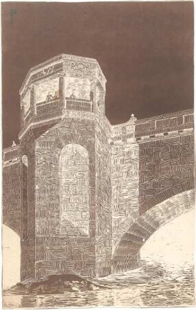 Fischer, Theodor; Trier; Brücke - Perspektive