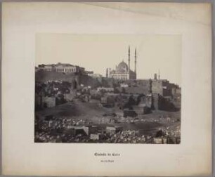 Caire: Citadelle, vue du Nord, No. 13