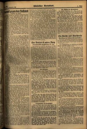 Zweite Ausgabe vom Freitag, den 06. September 1935.