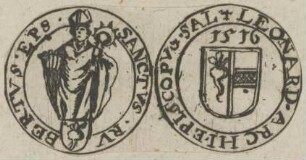 Bildnis des Sanctus Rudbertus