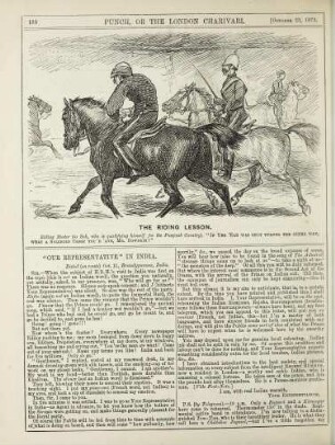 The riding lesson