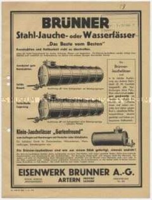 Stahl-Jauche- oder Wasserfässer