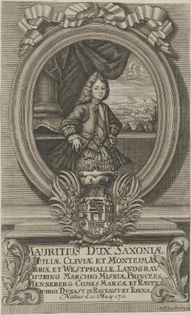 Bildnis von Mauritius, Herzog von Sachsen