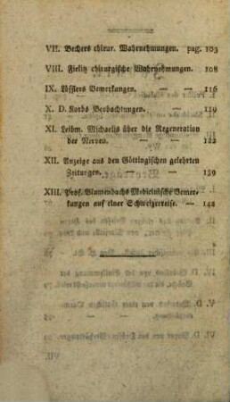 Chirurgische Bibliothek. 8. 1785/87
