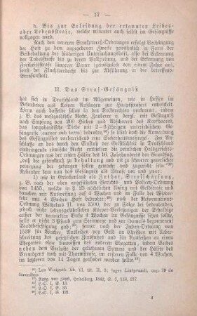 II. Das Straf-Gefängniß