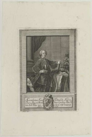 Bildnis des Maximilianus Franc., Prinz von Bayern