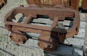 Untergestell eines Rungenwagens