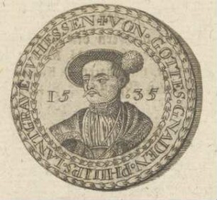 Bildnis von Philipp, Landgrave zv Hessen