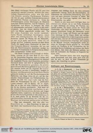 Anfragen und Beantwortungen