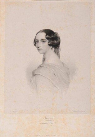 Bildnis von Louise (1817-1898), Königin von Dänemark