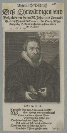 Bildnis des Johannes Conradus Goebelius