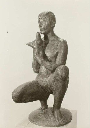 Jüngling mit Taube