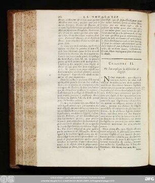 Chapitre II. Où l'on explique la définition de l'Eglise.