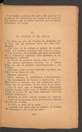 VI - El fuego y el agua