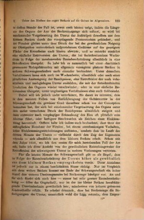 Ueber den Einfluss des engen Beckens auf die Geburt im Allgemeinen