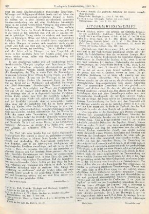 386 [Rezension] Liesel, Nikolaus, Die Liturgien der Ostkirche