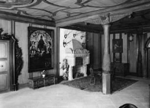Syrgenstein (Markt Heimenkirch). Schloss. 1. Obergeschoss. Halle